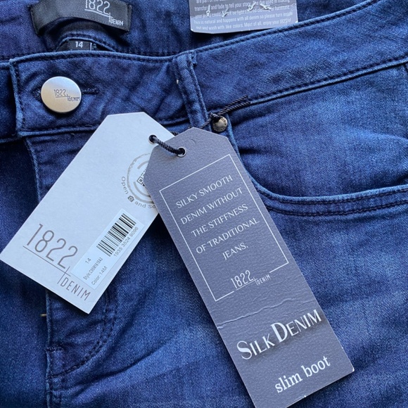 1822 Denim Slim Boot Cut size US14 NWT - Picture 3 of 6